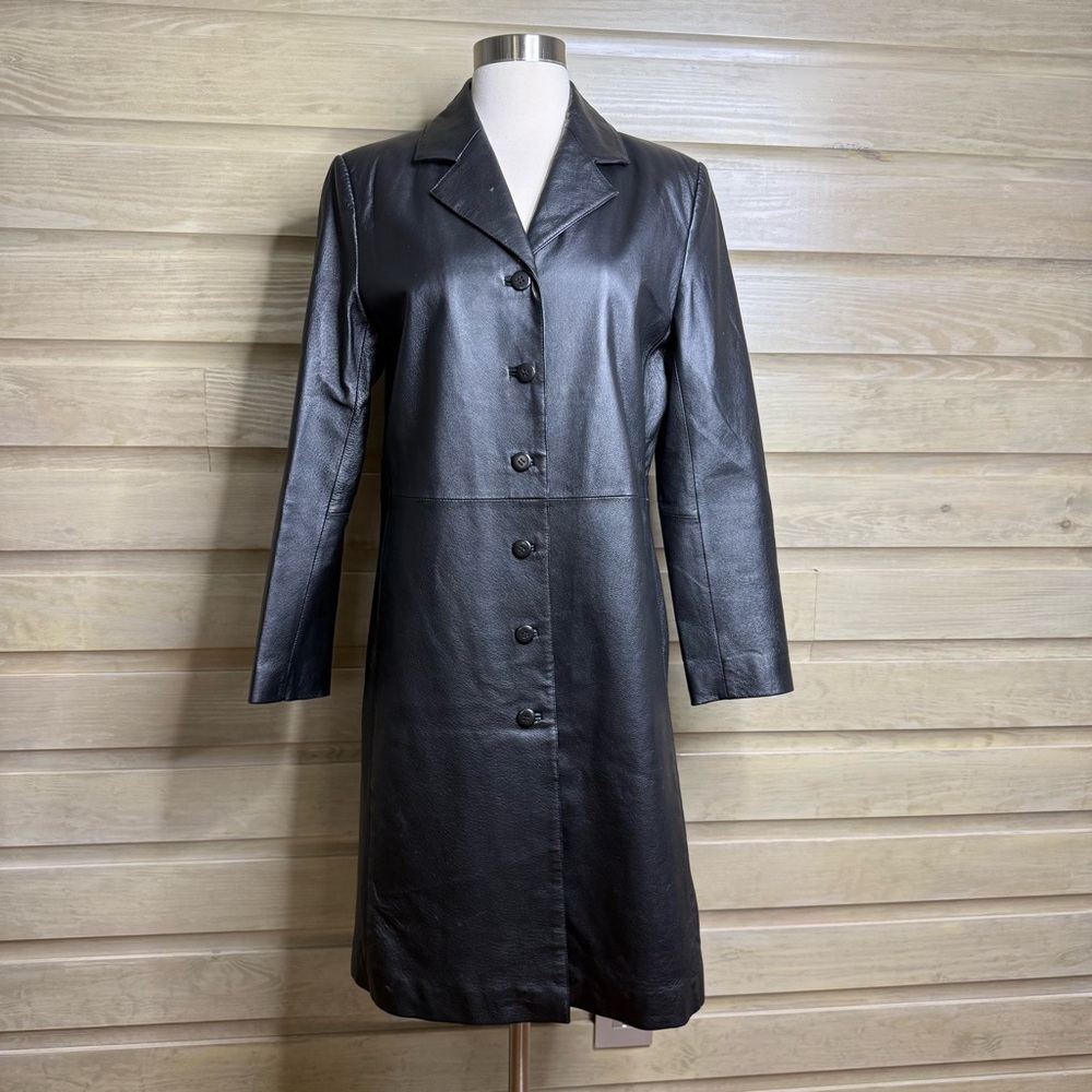 Clio Women's Black Leather Jacket